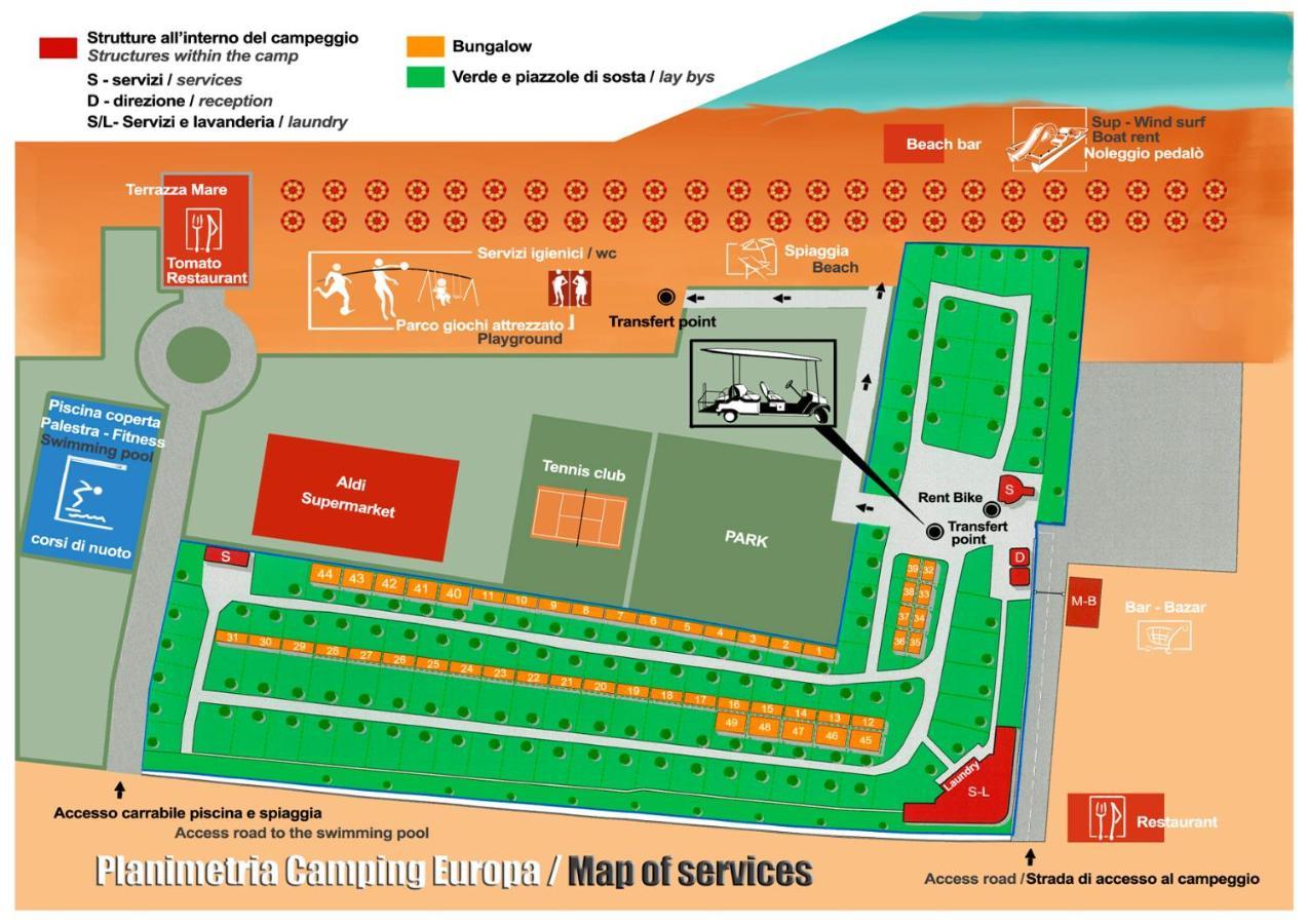 Villaggio Camping Europa Sottomarina Exterior photo